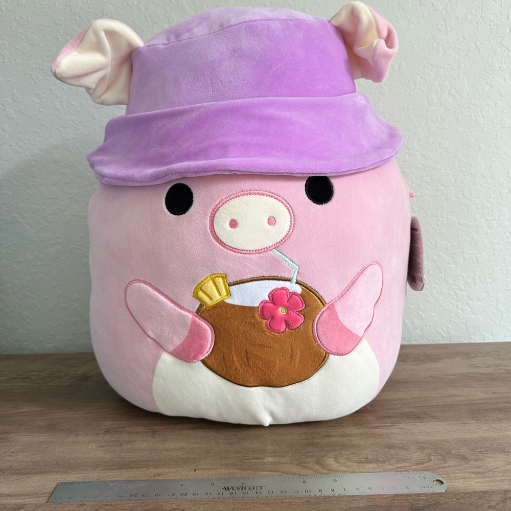Squishmallows

Peter - Pig With Bucket Hat Squish 16 Inch
Pink